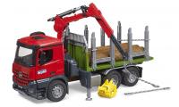 Bruder 03669 Самосвал MB Arocs с погрузочным краном, грейфером и 3 багажниками