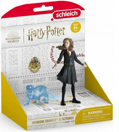 Schleich Фигурка 42681 Гермиона Грейнджер и Патронус выдра